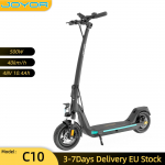 JOYOR C10 40KM/H Elektrirollerid 10'' Maanteerehv 48V/10,4AH Aku 500W Mootor 30-40KM S&otilde;iduulatus Ketaspidurid E-roller C10 40KM/H must
