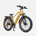 ENGWE E26 26 linnas&otilde;iduks m&otilde;eldud elektriabiga jalgratas, 48V 16Ah, 250W, maksimaalne kandev&otilde;ime 130 kg, maksimaalne s&otilde;iduulatus abirežiimis kuni 90 km. kollane