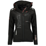 Meeste softshell-jakk Lady Softshell Geographical Norway REINE BLACK-BLACK LADY 2601 DBC Must / Must (WW7043F/GN Must / Must)/wu8088 XL must