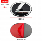 3D Auto Esistange iluv&otilde;re Embleem Lexus Logo IS250 CT200H GS300 NX200 GS350 IS200 IS300 ES300 GX470 RX400 Pagasiruumim&auml;rgi Kleebis