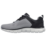 Skechers TRACK Veekindlad Madalad Jooksukingad Meestele Must-Hall 232698-GYBK 39.5 hall v&auml;rv