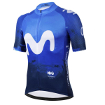 TDF Movistar Team Rattas&auml;rgi Komplekt 2026 L&uuml;hikeste Varrukatega Sinine R&otilde;ivastus Maanteejalgratta S&auml;rgid &Uuml;likond Jalgratta P&uuml;ksid koos Traksidega MTB S&auml;rk R&otilde;ivad 3XL blue