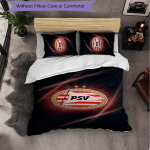 PSV Eindhoven FC teemaline voodipesukomplekt 3 osa Tekikoti komplekt Dekoratiivne voodipesu teismeliste tuppa Kodu kaunistus 140cm*200cm