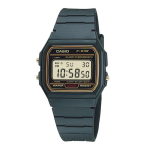 Casio F-91WG-9QJH Meeste digitaalkell Must & Kuldne black