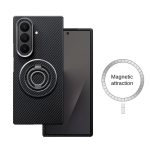 Kevlarist &uuml;mbris Samsung Galaxy Z Fold 8 Ultra Wide Fold 7 6 W26 jaoks Ehtne Aramid S&uuml;sinikkiust &Uuml;li&otilde;huke Magnetiline Kaitse&uuml;mbris Galaxy Z Fold6