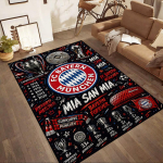 FC Bayern M&uuml;nchen ruudukujulised vaibad on suurep&auml;rane valik elutubadesse, magamistubadesse, kodukaunistuseks ja kingitusteks. 100cmx120cm