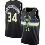 Milwaukee Bucks Giannis Antetokounmpo 34 Korvpallivorm Meeste &Otilde;mmeldud Meeskonna Spordir&otilde;ivad S&uuml;gis Talv XXL