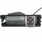 4 LED-i Spetsiaalne auto tagavaatekaamera Nissan March Renault Logan Renault Sandero W jaoks