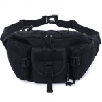 Outdoor Tactical Molle veekindel v&ouml;&ouml;koht Fanny Pack matkamine kalap&uuml;&uuml;k jahindus talje matka spordikott must