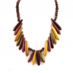 Les Tr&eacute;sors De Lily [E4923] &ndash; kaelakee 'Amazonia' Wood pruun