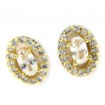 Les Tr&eacute;sors De Lily [L7025] &ndash; kullatud k&otilde;rvar&otilde;ngad  Sissi  valgest kullast valge