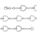 Les Tr&eacute;sors De Lily [N3771] - h&otilde;bedane k&auml;ev&otilde;ru  Love  h&otilde;bedane (roodiumiga kaetud) - 12x10 mm h&otilde;be