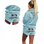 Naiste kodukleitide komplekt Pehme soe &uuml;hev&auml;rviline pidžaama L