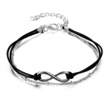 Bohemia Lady Creative Lucky 8-s&otilde;naline rannasuvine jalav&otilde;ru k&auml;ev&otilde;ru must