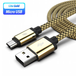 Mikro-USB telefoni kaabel Android laadija kaabel Kabel Micro USB laadimisjuhe Samsung S6 S7 jaoks Huawei OPPO Oneplus Xiaomi Redmi 5 Plus 7A 7 6 6A S2 3M kuld