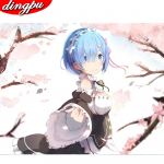 Teemantmaalimise paadi ristpistes komplekt 5D maastike tikkimise t&auml;ielik komplekt n&auml;put&ouml;&ouml; DIY kivist pildid 20X30CM