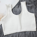 Lapsed T&uuml;drukud Treening BraTeenage Aluspesu Vest Noorukite Aluspesu Puberteediea R&otilde;ivad 8-14 a. valge