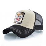 V&otilde;rgust pesapallim&uuml;ts Suvine Snapback-m&uuml;ts Meeste &uuml;hev&auml;rviline puuvillane Hip Hop Truckeri m&uuml;tsid Naiste hingav visiirim&uuml;ts tiigriplaastriga 56-59cm