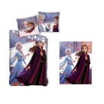 Frozen voodipesu komplekt + pleed 140x200 Heleroosa