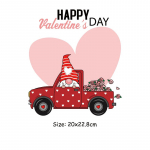 S&otilde;brap&auml;eva roosi&otilde;is Hot Transfers A-tasemel pestavad moetriibud Teksad Plaastrid Flamingo tarvikute kleebis 22x21.4cm