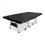 Lauatennise kate Oxfordi riidest veekindel pingpongi lauakate koos pingutusn&ouml;&ouml;riga t&auml;ieliku kaitse must