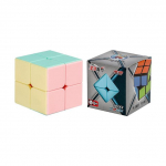 Color Magic Cube Shengshou legend Macaron Kleebisteta Magic Cube 5x5x5/4x4x4/3x3x3/2x2x2 Cube Classroom Macaron Speed ​​Cube