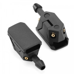 2tk auto klaasipesuri klaasipuhasti tera veepihusti pihustid otsikud VW Volkswagen polo passat b5 golf 4 5 6 jetta mk6 tiguan Gol CrossFox Eos jaoks must