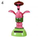 Autod Autoosad Ornament Autode kaunistused Kodu &Otilde;lu Klapp-pott Kiik Koer Plastik P&auml;ikeseenergia m&auml;nguasi Flamingo 6cm