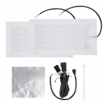 12 V s&uuml;sinikkiust istmesoojenduse komplekt k&otilde;rge madala temperatuuri l&uuml;litiga istmekatte soojendusega padjasoojendus