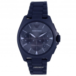 Emporio Armani Chronograph roostevabast terasest kvartsist AR11412 meeste k&auml;ekell hall