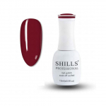 SHILLS PROFESSIONAL Soak Off UV Led geellakk Maroon 15 ml