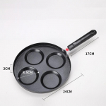 4/7 tassi Pannkoogid Praepannid Hommikus&ouml;&ouml;gimunapann Vastupidav mittenakkuva panni augud K&uuml;psetusmuna singipannid Pannkoogivalmistaja pann K&ouml;&ouml;gin&otilde;ud Style A