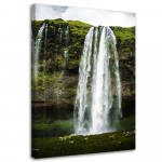 L&otilde;uenditr&uuml;kk Waterfall Forest Nature Mountain 40x60 roheline