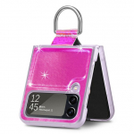 Luksuslik moodne v&auml;rviline s&otilde;rmusehoidja kokkuklapitav &uuml;mbris Samsung Galaxy Z Flip4 Flip 4 5g Zflip4 mugavale kaitse&uuml;mbrisele for Samsung Z Flip 3 hall v&auml;rv