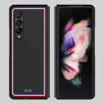Lihtsad klassikalised triibud Galaxy Z Fold 3 5g nahale - Tundub h&auml;rmas telefoni&uuml;mbris Samsung Galaxy Z Fold3 Tpu kaitsev tagakaas For Galaxy Z Fold 3