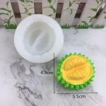 3D Duriani silikoonvorm &scaron;okolaadist puuviljajuustu j&auml;&auml;tis prantsuse magustoidu k&uuml;psetust&ouml;&ouml;riistade kook