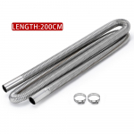 60cm 100cm 120cm 150cm 200cm 250cm 300cm &otilde;hkdiisel seisuk&uuml;tteseade roostevabast terasest v&auml;ljalasketoru toru gaasi ventilatsiooni voolik auto veoauto kaubik