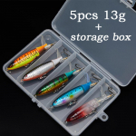 1 komplekt Whopper Plopper Minnow p&uuml;&uuml;gilant, 13g Crankbaits, kunstlik k&otilde;va s&ouml;&ouml;daga voobler, p&ouml;&ouml;rlev sabaga kalastustarbed