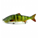 1 tk mitmeliigendilised minnow landid forellile huulevabad 4 sektsiooni biooniline vobler kalap&uuml;&uuml;gitarvikud