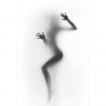 Must valge Seksikad mehed Naised Varjud Abstraktsed L&otilde;uend Pop Mood Plakatid Kaasaegsed maalid Pildid Magamistuba Elutuba Vannituba Kodukaunistuse seinamaaling 20x30cm No Frame punane