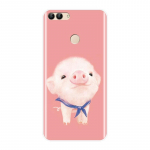 Pehme silikoonist telefoni&uuml;mbris Huawei P9 Lite Mini P10 Plus P20 Pro P Smart Pink Pig tagakaas Huawei P10 P20 P8 P9 Lite 2017 jaoks P7