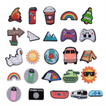 25 tk v&auml;lik&auml;mpingu seeria multifilmi PVC kingav&otilde;lusid kingade kaunistamiseks 25pcs