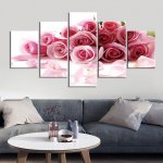 Plakat Print L&otilde;uend Maalimine Taim lill Pilt Kodukaunistus Moodne seinakunsti raamistik 20x35cm*2 20x45cm*2 20x55cm*1
