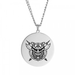 Viking Ax Kiivri ripats Tomahawk Kaelakee Odin Raven Slaavi Amulett Norra Warrior M&uuml;toloogia Roostevabast terasest ehted Style A must