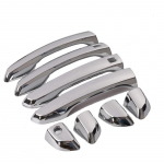 Chrome Handle Cover Trim Set for Hyundai i30 Elantra PD GT 2017 2018    2022 Car Accessories Stickers Car 1 Keyhole 2 Buttons