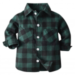 V&auml;ikelapse ruuduline s&auml;rk Lastele pikkade varrukatega rev&auml;&auml;riga n&ouml;&ouml;biga soe s&auml;rk 110