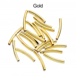 50-100 tk/partii 25-30 mm triibuline vaskkurv toru vaher&otilde;ngas helmed pistikud meisterdamiseks ehete valmistamiseks k&auml;ev&otilde;ru kaelakee tarvikud 2x25mm 100pcs