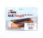 Zman pehme peibutis Billy Goat 4,25 tolli 3 / roheline k&otilde;rvitsaoranž (4653)