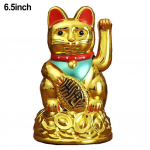 Lucky Waving Cat Lucky Cat 6,5 tolline kutsuv Maneki Neko kvaliteetne 6.5inch gold