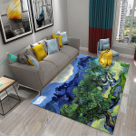 Elutuba magamistuba k&ouml;&ouml;k vannitoa uks libisemiskindel vaip kodumaailma meistriteos Van Goghi &otilde;limaali vaip 40x60cm